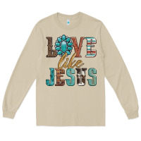 Mushroom love like jesus Long Sleeve Tee - Artiststas