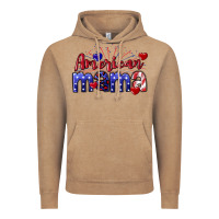 Vintage Coffee American Mama 4th of july Vintage Hoodie - CowGirlArtShop