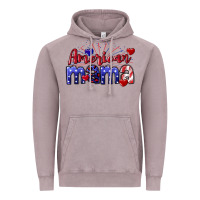 Vintage Zinc American Mama 4th of july Vintage Hoodie - CowGirlArtShop