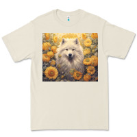 Bone samoyed Premium Tee - Unal Design