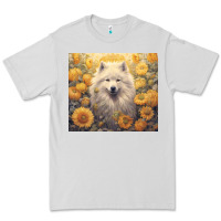 Dove Grey samoyed Premium Tee - Unal Design