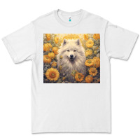 White samoyed Premium Tee - Unal Design