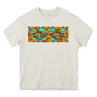 Cream Thankful Pumpkin Heavy Core Tee - Artiststas