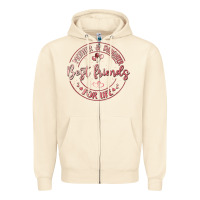 Sandshell mother and daughter best friends for life Zipper Hoodie - MaliasSmallBusiness