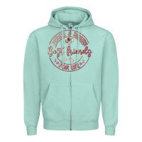 Seafoam mother and daughter best friends for life Zipper Hoodie - MaliasSmallBusiness