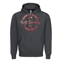 Smoke mother and daughter best friends for life Zipper Hoodie - MaliasSmallBusiness