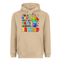 Mushroom in a world where you can be anything be kind Heavyweight Hoodie - MaliasSmallBusiness