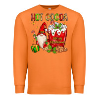 Carrot christmas gnome hot cocoa Premium Sweatshirt - MaliasSmallBusiness
