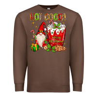Chestnut christmas gnome hot cocoa Premium Sweatshirt - MaliasSmallBusiness