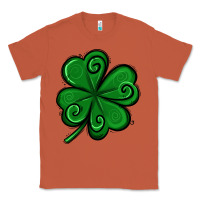 Copper St. Patrick's Day Shamrock Classic Tee - Jasminsmagicworld