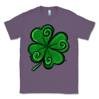 Lavender St. Patrick's Day Shamrock Classic Tee - Jasminsmagicworld