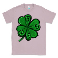 Lilac St. Patrick's Day Shamrock Classic Tee - Jasminsmagicworld