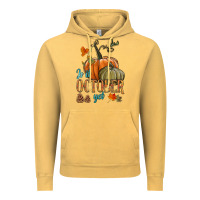 Vintage Mustard is it october yet Vintage Hoodie - HRA Design Shop