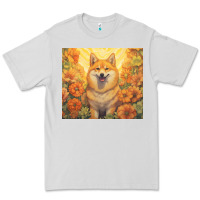Dove Grey shiba inu Premium Tee - Unal Design