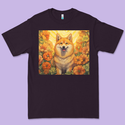 Shiba Inu Premium Tee Designed By Unal Design