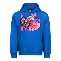 Cobalt Cancer hearts Cancer Awaneress Urban Hoodie - HowdyJamesFarm