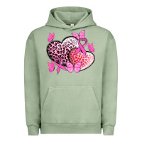 Pigment Oil Green Cancer hearts Cancer Awaneress Urban Hoodie - HowdyJamesFarm