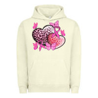 Pigment Pistachio Cancer hearts Cancer Awaneress Urban Hoodie - HowdyJamesFarm
