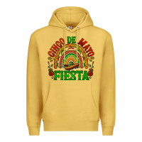 Antique Gold cinco de mayo fiesta rainbow Premium Hoodie - BarkalooDesign