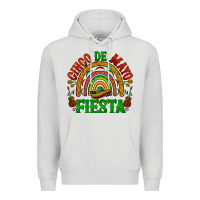 Dove Grey cinco de mayo fiesta rainbow Premium Hoodie - BarkalooDesign