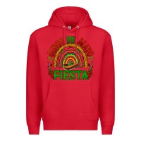 Red cinco de mayo fiesta rainbow Premium Hoodie - BarkalooDesign