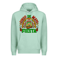Seafoam cinco de mayo fiesta rainbow Premium Hoodie - BarkalooDesign