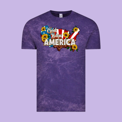 God Bless America Vintage Tee Designed By Hra Design Shop