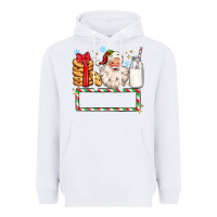 White christmas santa custom name Heavyweight Hoodie - MaliasSmallBusiness