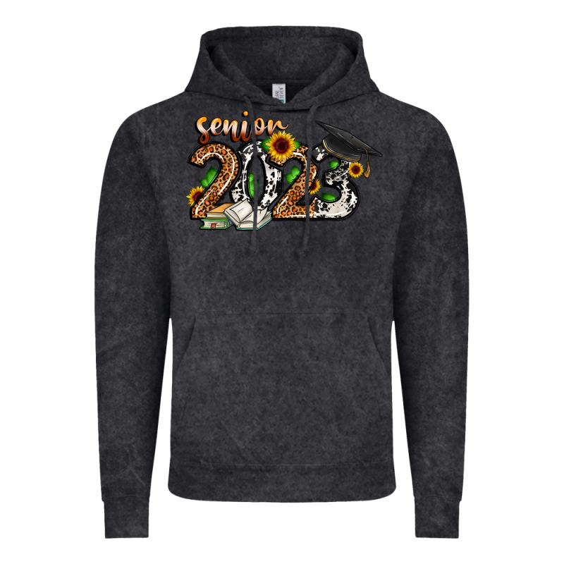 Senior 2023 Vintage Hoodie by CowhideDigitalArt | Teevron