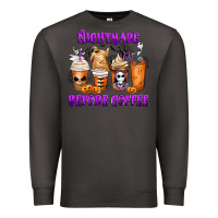 Smoke Nightmare Before Coffee Cups Premium Sweatshirt - MaliasSmallBusiness