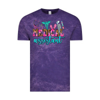 Cloud Purple medical assistant Vintage Tee - AdoDesignShop