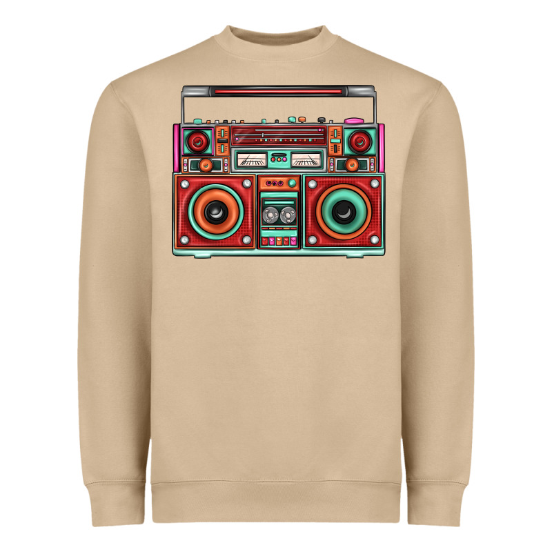 Boombox Heavyweight Sweatshirt by FaDigitalArtStudio | Teevron