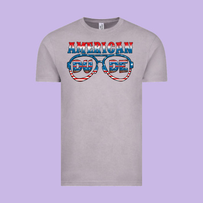 American Dude Vintage Tee Designed By Hra Design Shop