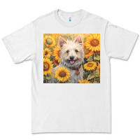 White westie Premium Tee - Unal Design