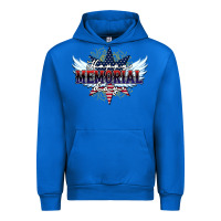 Cobalt happy memorial day Urban Hoodie - HowdyJamesFarm
