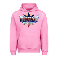 Fuchsia Pink happy memorial day Urban Hoodie - HowdyJamesFarm