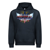 Navy happy memorial day Urban Hoodie - HowdyJamesFarm
