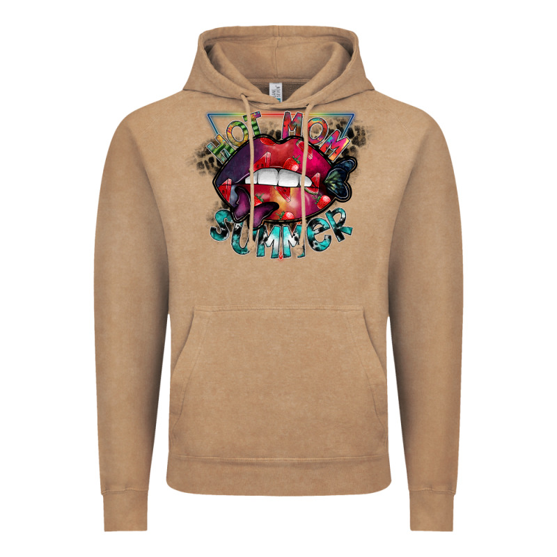 Hot Mom Summer Vintage Hoodie by SublimationCraftShop | Teevron