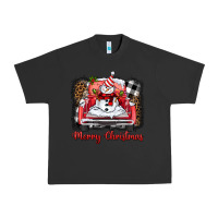 Pigment Black merry christmas truck snowman Urban Heavy Tee - BarkalooDesign