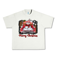 Pistachio merry christmas truck snowman Urban Heavy Tee - BarkalooDesign