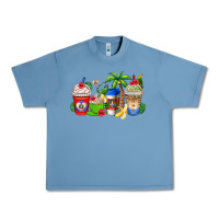 Pebble Blue dominican republic coffee cups Urban Heavy Tee - AdoDesignShop