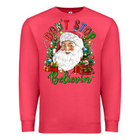 Cardinal Don't stop believin' Premium Sweatshirt - NancyCooperArtShop