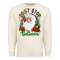 Sandshell Don't stop believin' Premium Sweatshirt - NancyCooperArtShop