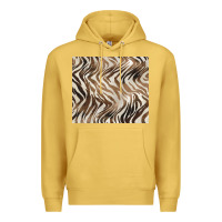Antique Gold brown zebra Premium Hoodie - BarkalooDesign
