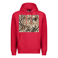 Cardinal brown zebra Premium Hoodie - BarkalooDesign