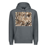 Rock brown zebra Premium Hoodie - BarkalooDesign