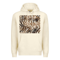 Sandshell brown zebra Premium Hoodie - BarkalooDesign