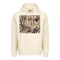 Tofu brown zebra Premium Hoodie - BarkalooDesign