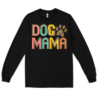 Black dog mama Long Sleeve Tee - JahusDesignShop