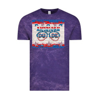 Cloud Purple American dude Vintage Tee - HRA Design Shop